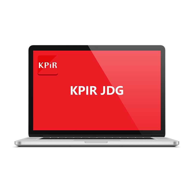 KPiR dla JDG KPiR dla JDG